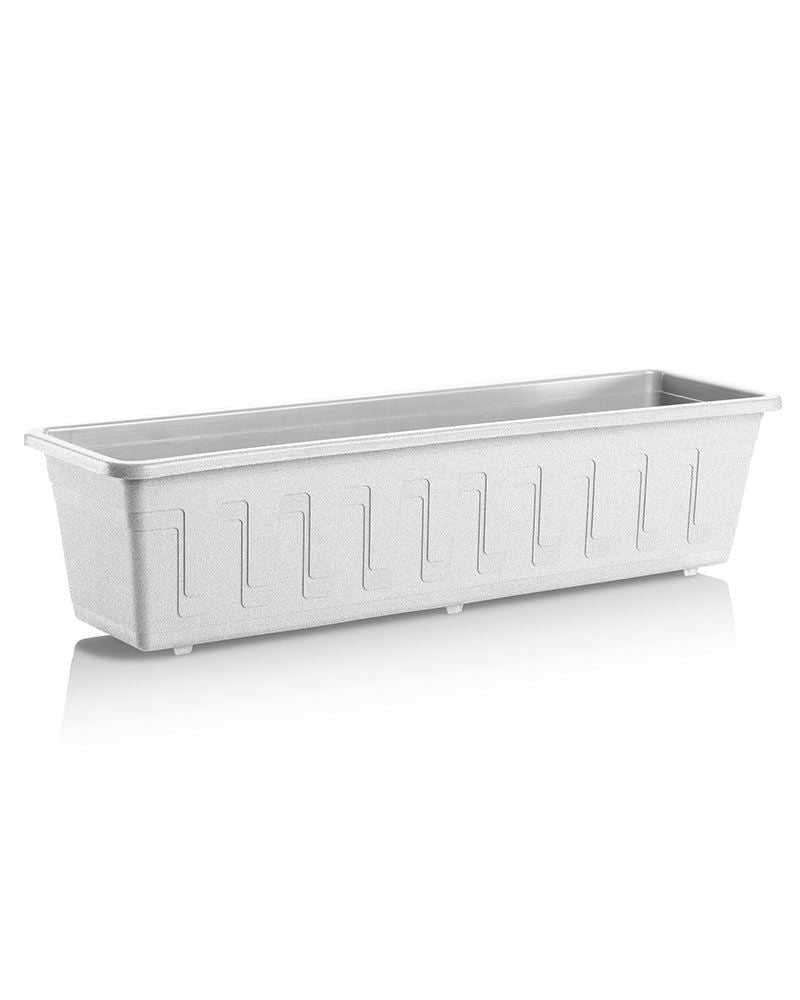 Parvekelaatikko Window box vaalea 80 cm